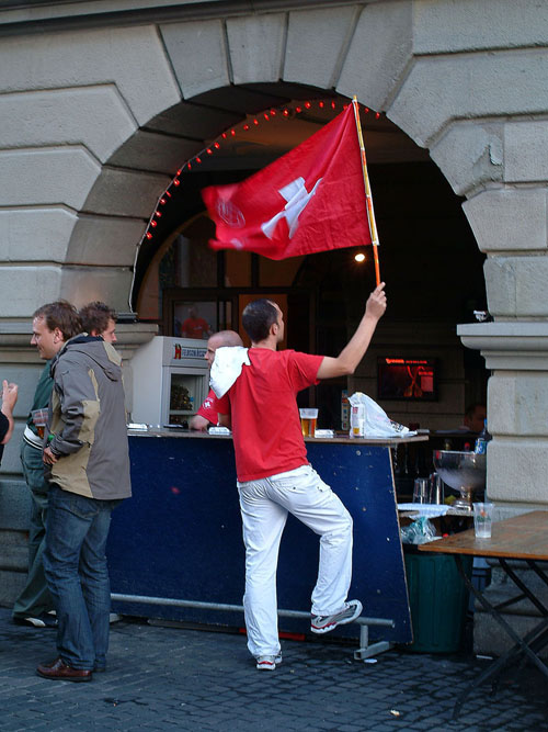 Pictures from Zurich - Switzerland vs. Turkey in Euro2008
