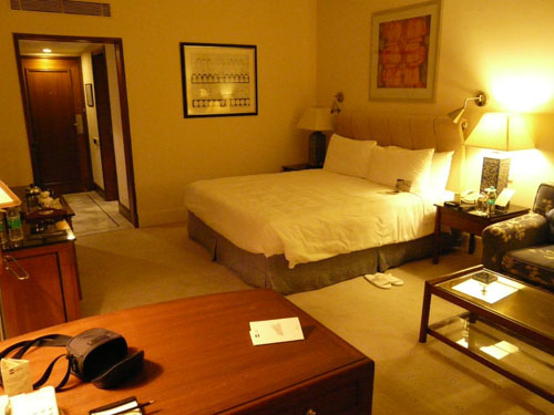 Hotel room at ITC Hyderabad