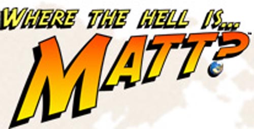 Where the Hell is Matt logo