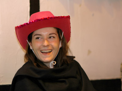Orla as a cowgirl