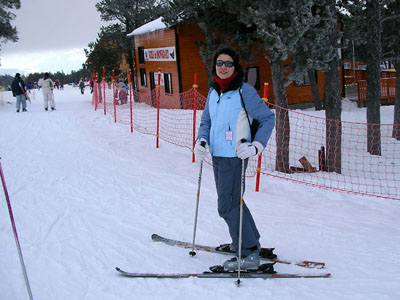 Aude skiing