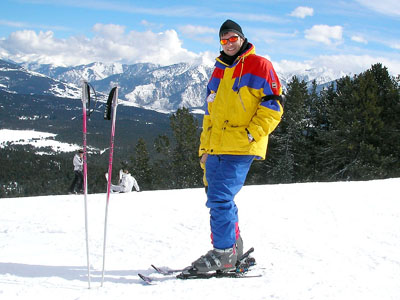Matt's ski outfit