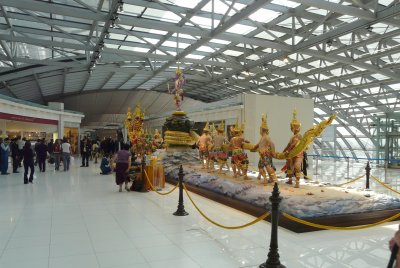 Entrance of Bangkok airport