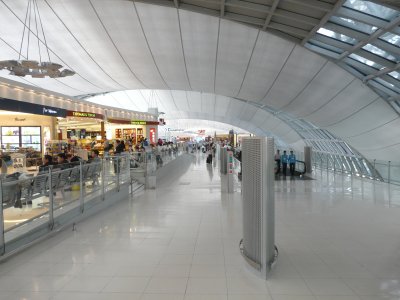Concourse at Bangkok Airport