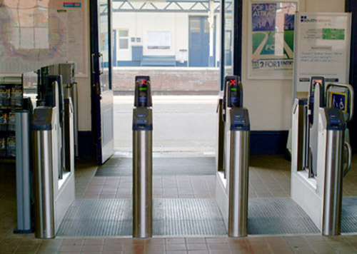 Our new ticket barriers