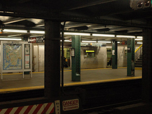 The New York subway.