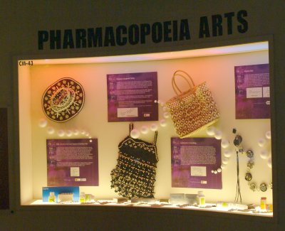 The “Pharmacopeia Arts” exhibit at the Singapore Science Centre