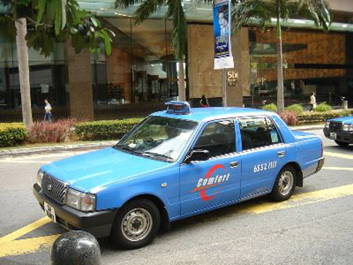 A Singapore Taxi