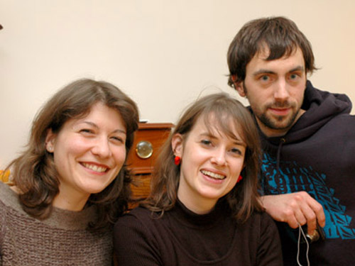 Aude, Karine and Julien